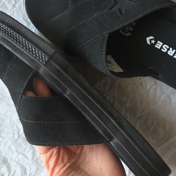 Converse One Star Leather Slides - Picture 6 of 8